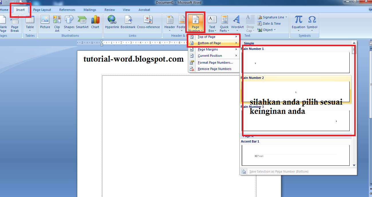 Tutorial Cara Mudah Membuat Halaman Baru di Word - LKomBis