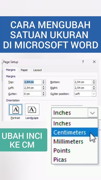 Ternyata Ini Cara Mudah Bagaimana Mengubah Inci Ke Cm D Word Agar Tidak Salah Lagi