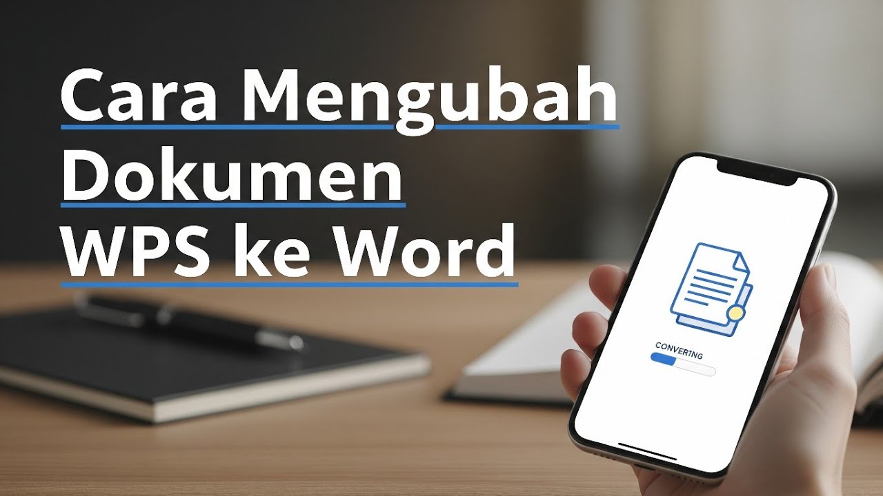 5 Cara Mudah Mengubah Doukuemen E Book ke Word di 2026, Ternyata Semudah Ini