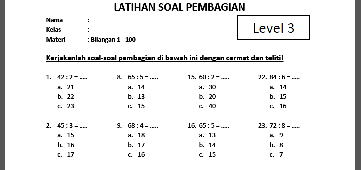 3 Cara Cepat Kuasai Soal Pembagian Kelas 3 Ratusan, Terbukti Bikin Anak Paham