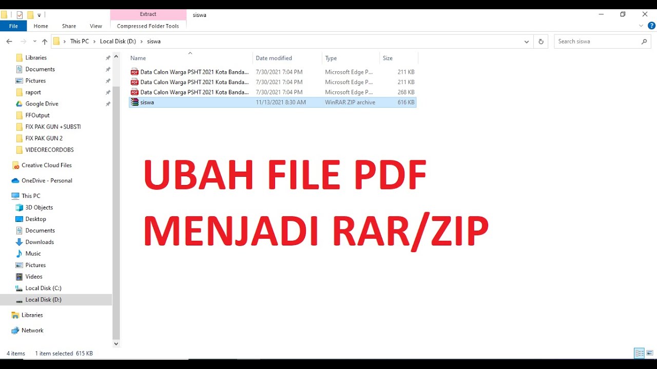 5 Cara Mudah Bagaimana Mengubah Format Word Menjadi Zip atau Rar Tanpa Ribet di Tahun 2026