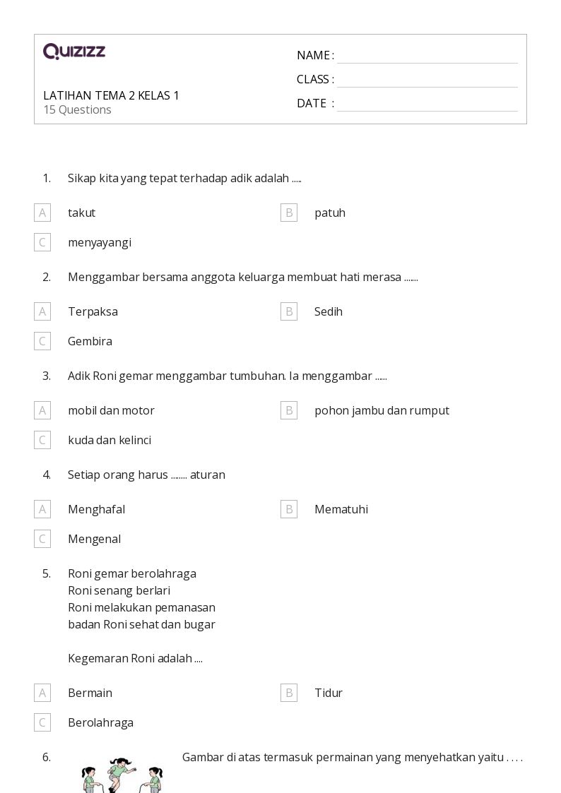 50 lembar kerja Menggambar Hati untuk Kelas 1 di Quizizz Gratis 50 lembar kerja Menggambar Hati untuk Kelas 1 di Quizizz Gratis