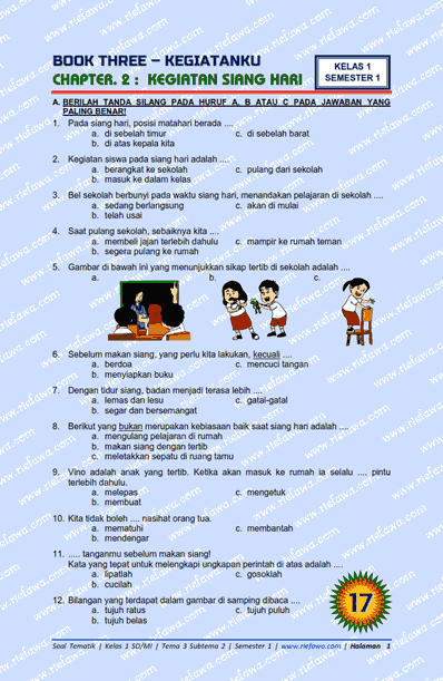 10 Contoh Soal Kelas 1 Tema 3 Subtema 2 yang Wajib Dikuasai Siswa Sebelum Ujian 2026