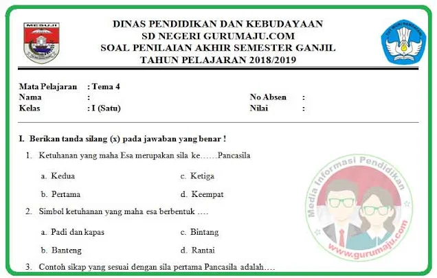 10 Rekomendasi Contoh Soal Kelas 1 Tema 4 yang Jarang Diketahui, Bikin Anak Cepat Paham