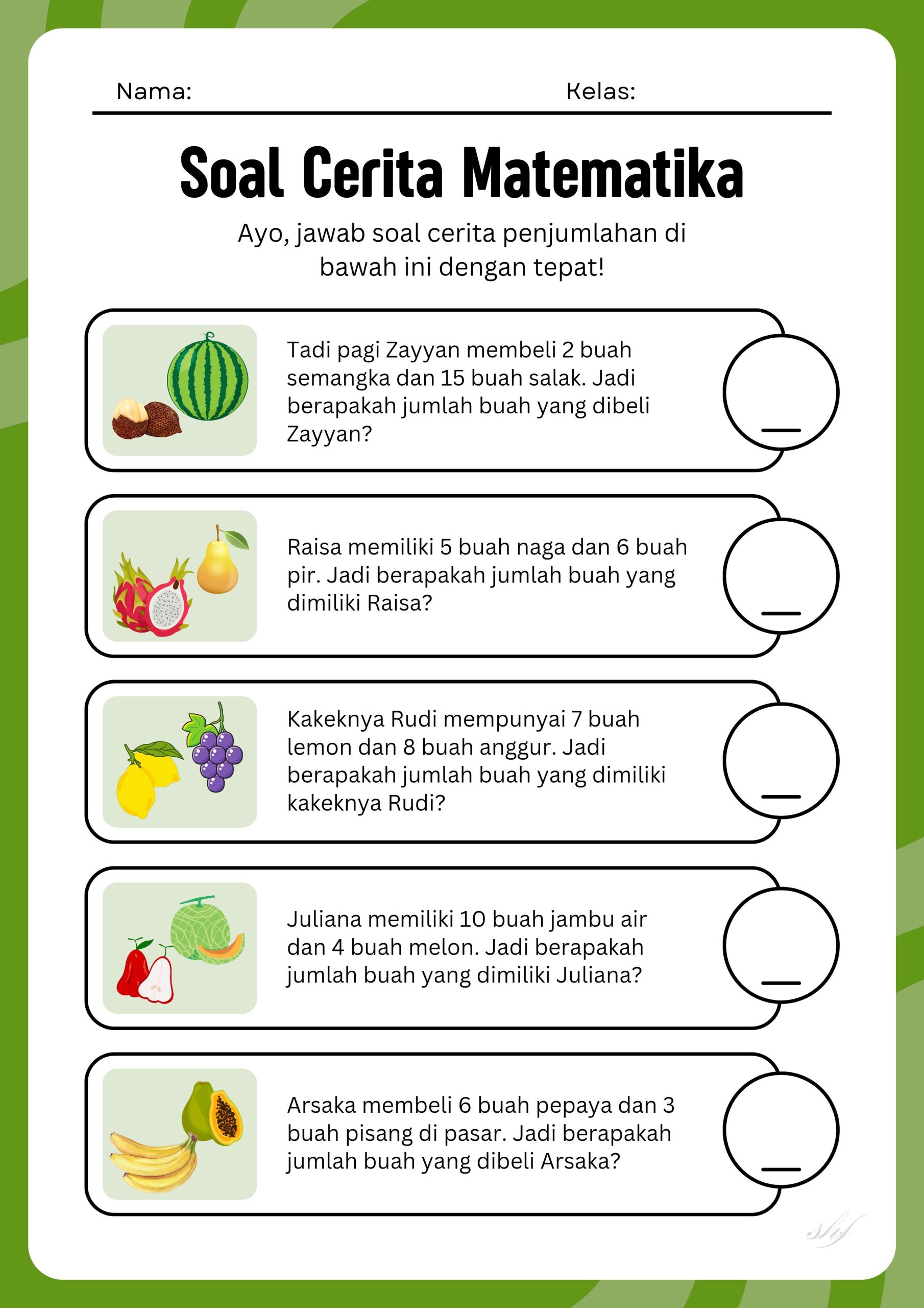 30 Latihan Soal Cerita Matematika Kelas 3 SD yang Sering Muncul di Ulangan Harian, Wajib Coba Sebelum Ujian!